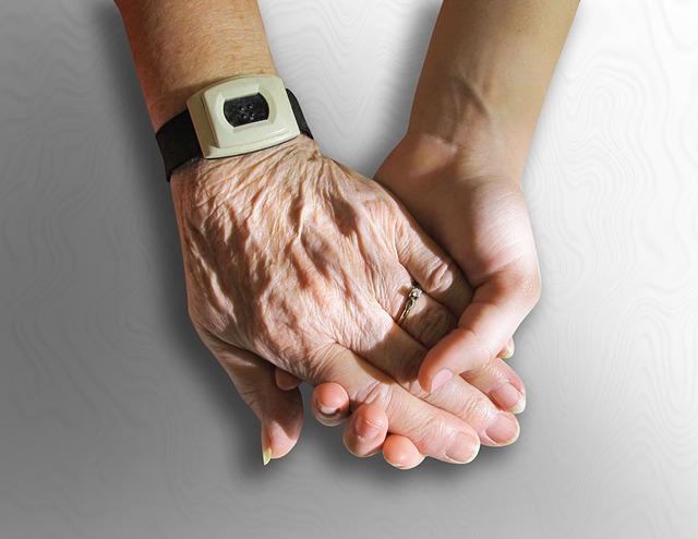 holding hands